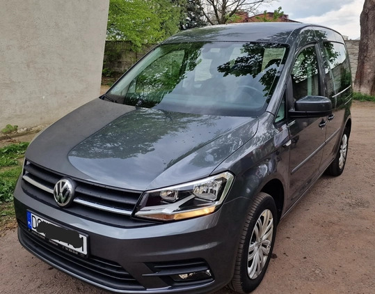 Volkswagen Caddy cena 88000 przebieg: 70000, rok produkcji 2018 z Wałbrzych małe 79